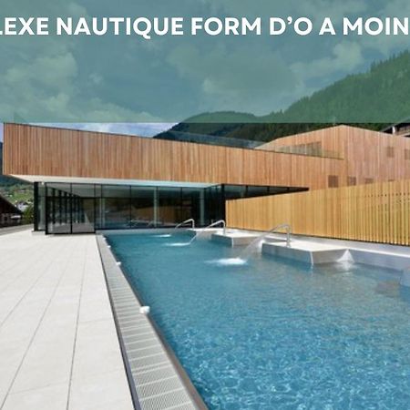 Chalet Les 4 Saisons - Ski, Parking Et Jardin Abondance Exteriör bild
