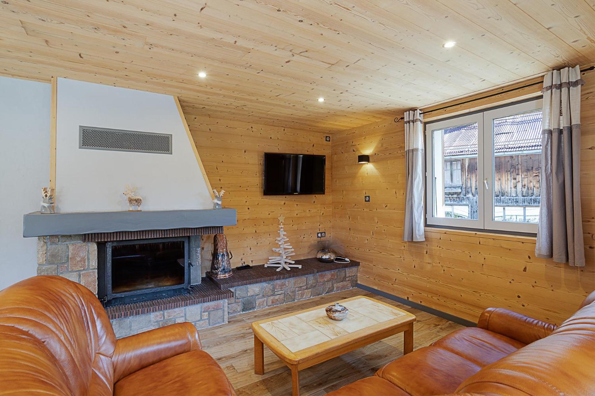 Chalet Les 4 Saisons - Ski, Parking Et Jardin Abondance Exteriör bild