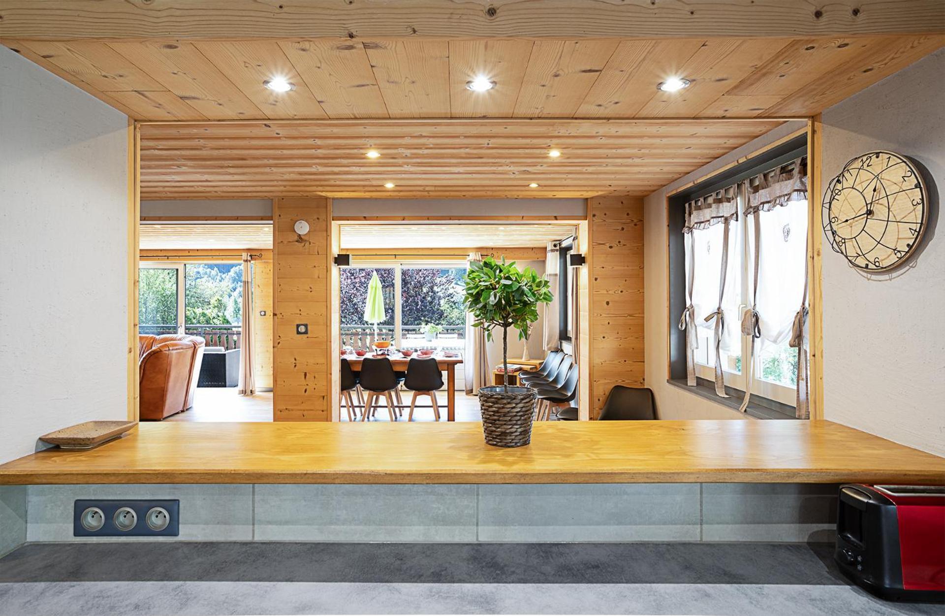 Chalet Les 4 Saisons - Ski, Parking Et Jardin Abondance Exteriör bild