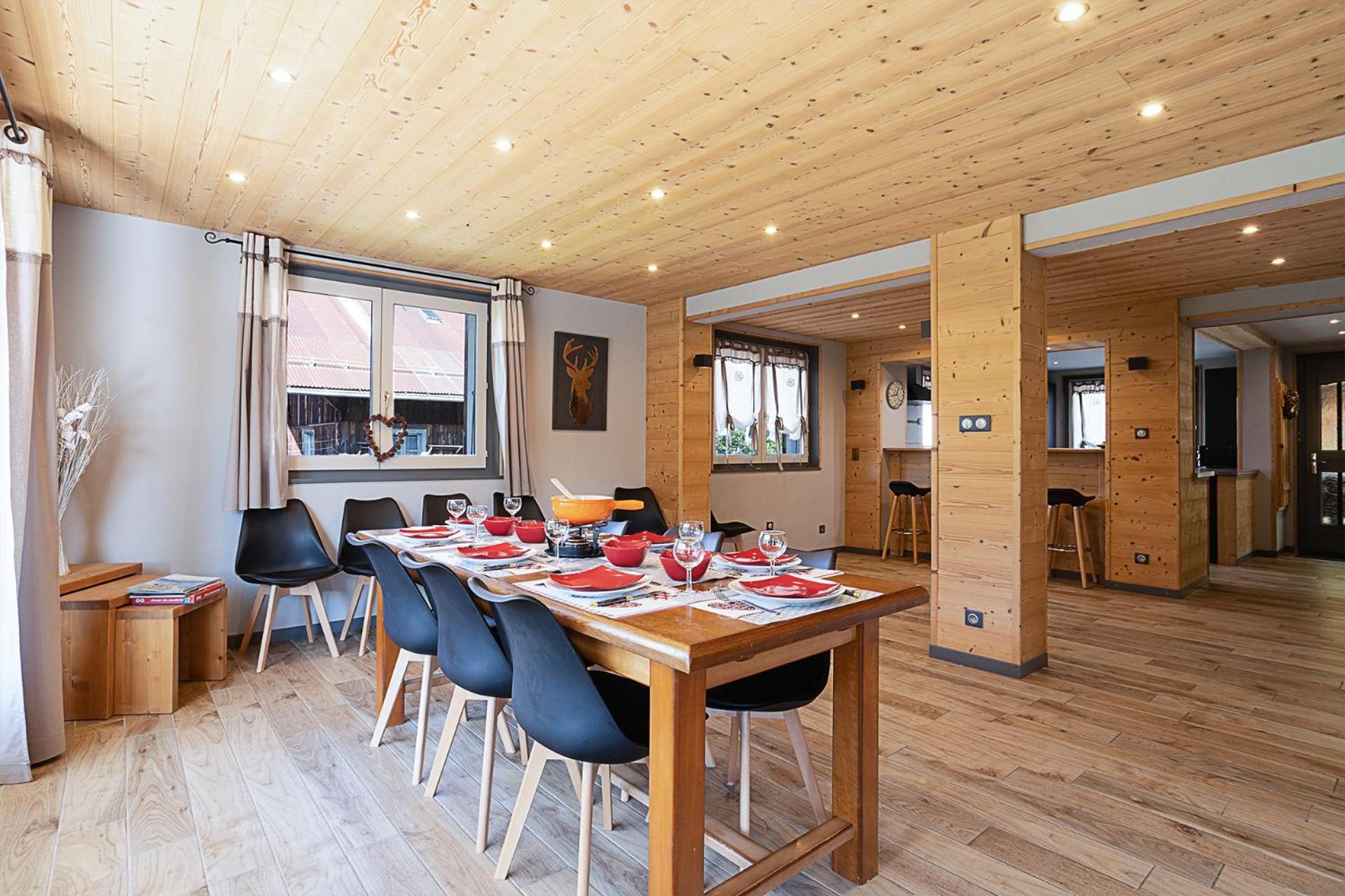 Chalet Les 4 Saisons - Ski, Parking Et Jardin Abondance Exteriör bild