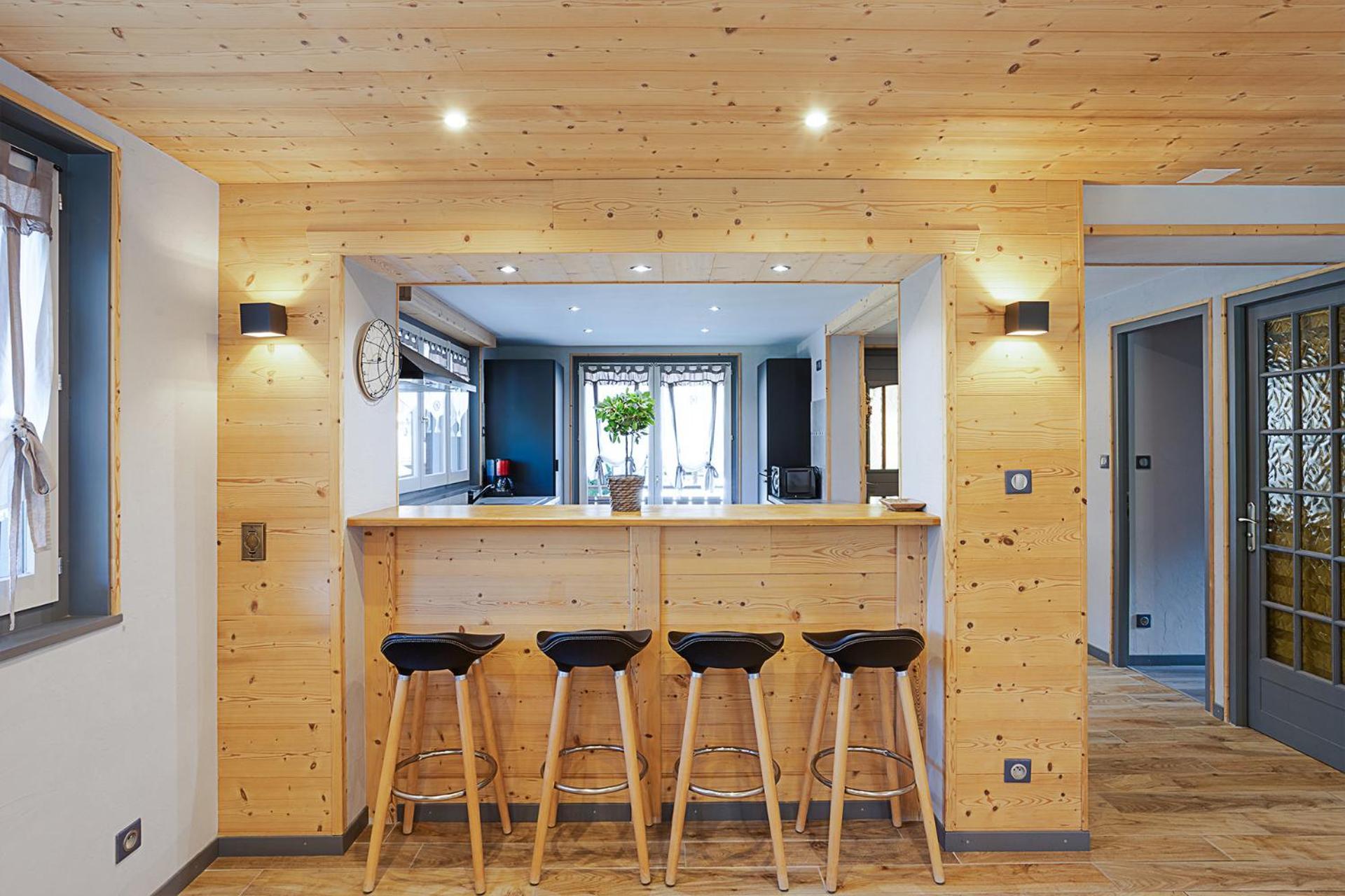 Chalet Les 4 Saisons - Ski, Parking Et Jardin Abondance Exteriör bild