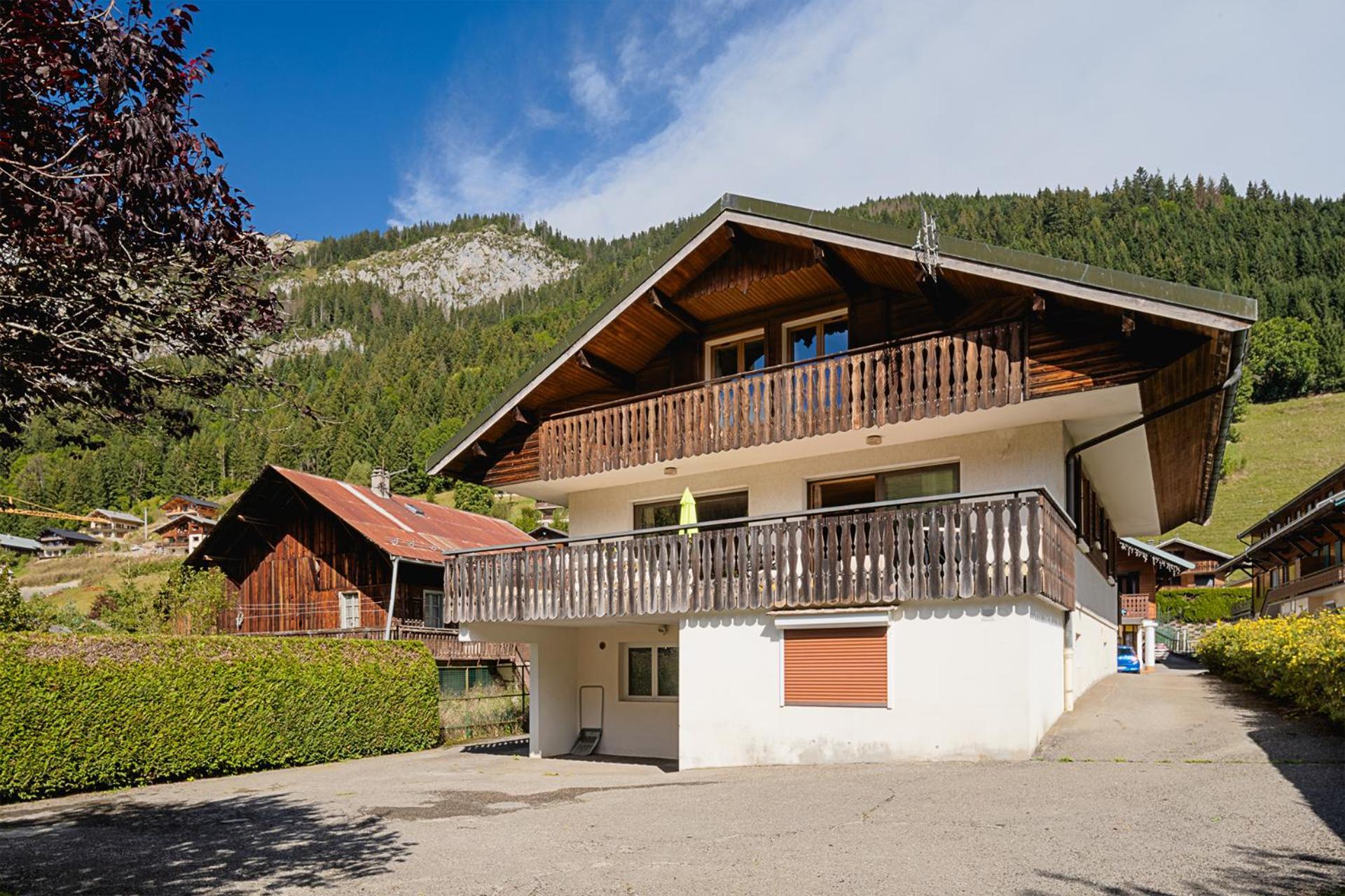 Chalet Les 4 Saisons - Ski, Parking Et Jardin Abondance Exteriör bild