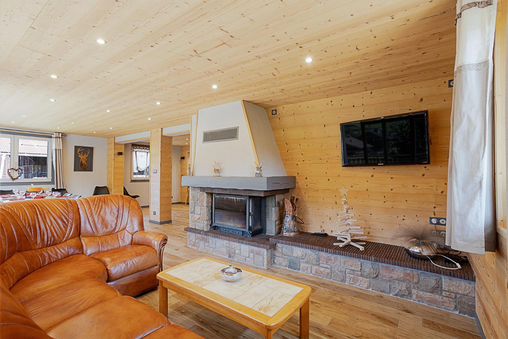 Chalet Les 4 Saisons - Ski, Parking Et Jardin Abondance Exteriör bild